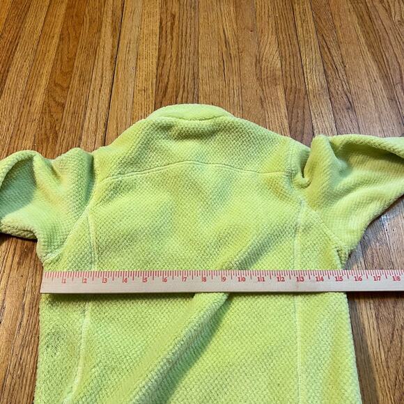Patagonia Re Tool Snap T Fleece Pullover Girls 14 ? XL Yellow Sweatshirt ** - Picture 6 of 10